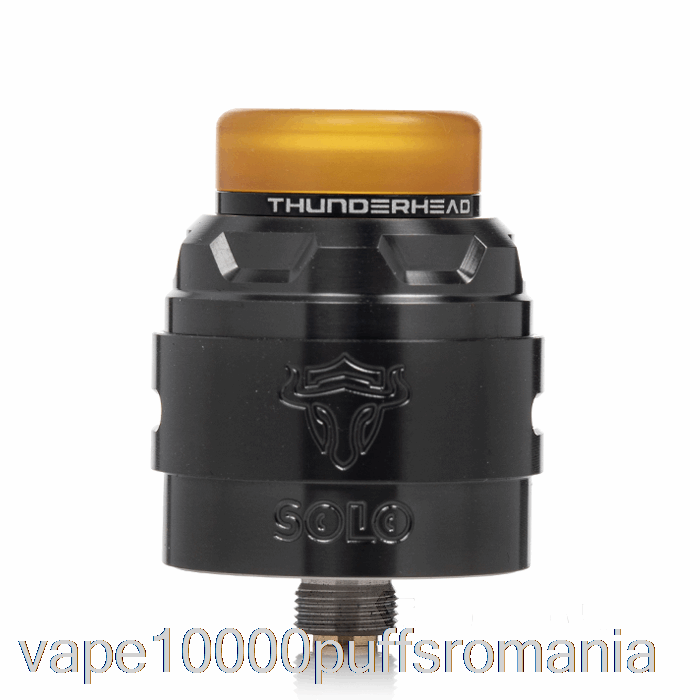 Vape Romania Thunderhead Creations Tauren Solo V1.5 24mm Rda Gunmetal